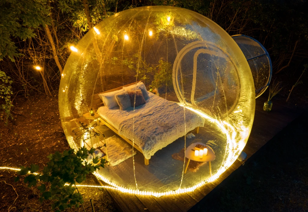 double bubble tent