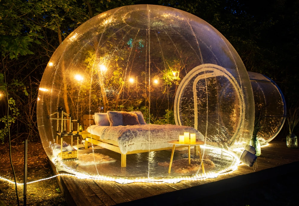 double bubble tent